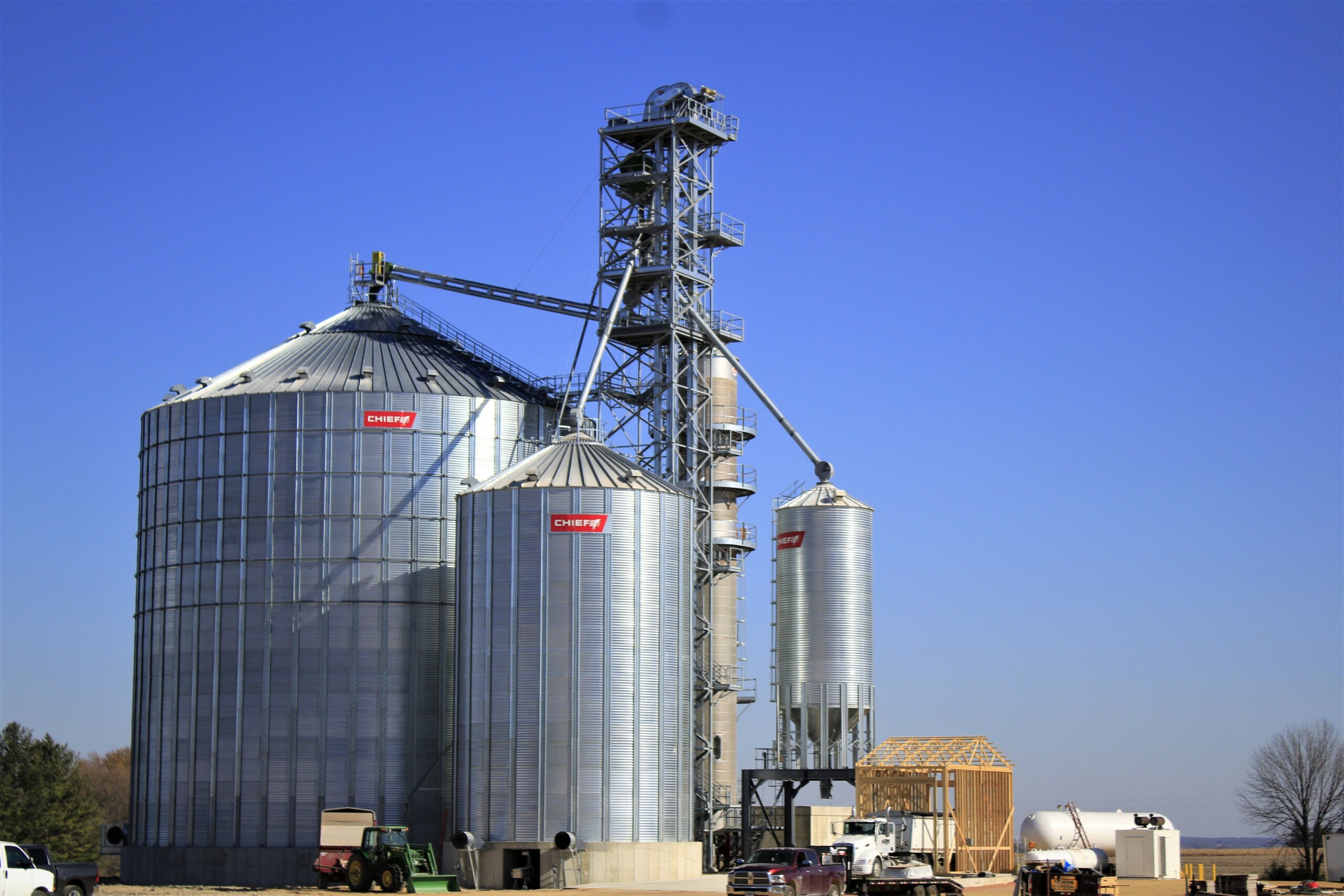 grain silo farm