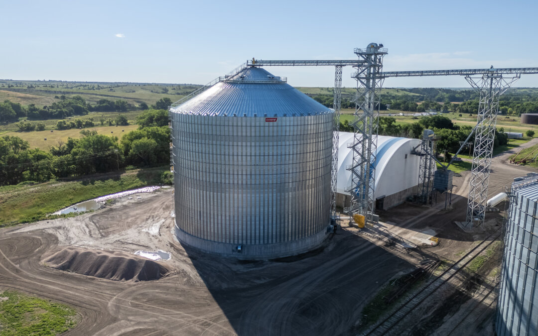 Ag Valley Co-op Expands Grain Storage Capacity with New Chief Agri Bin in Maywood, NE