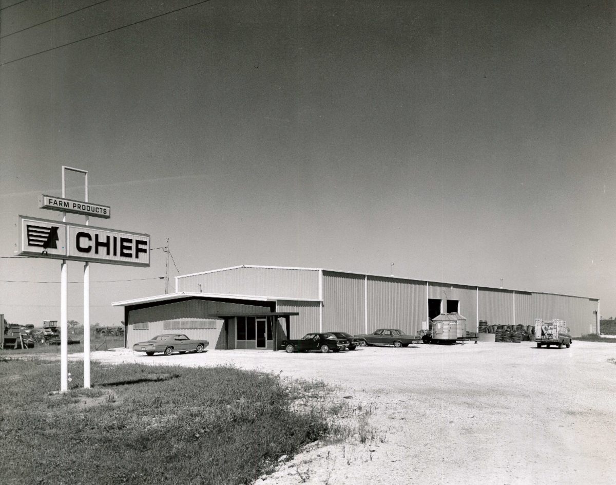 early Chief Agri location An early Chief farm products location.