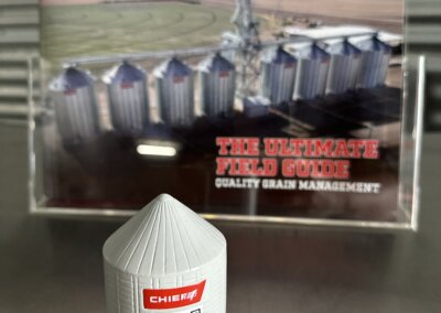Chief Agri squishy bin at the All American Farm during Husker Harvest Days 2025.