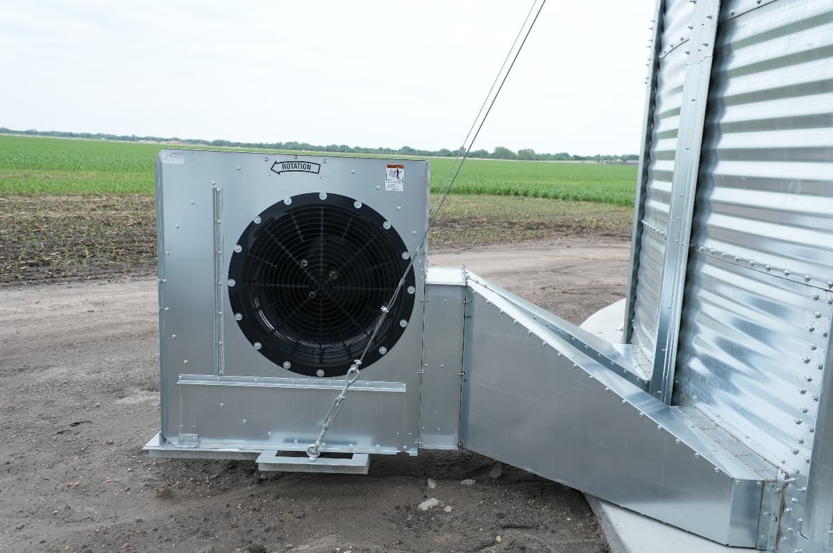 A Chief Agri grain bin fan.