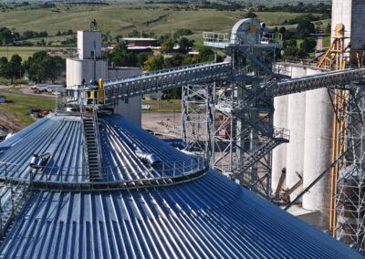 A Chief Agri grain elevator.